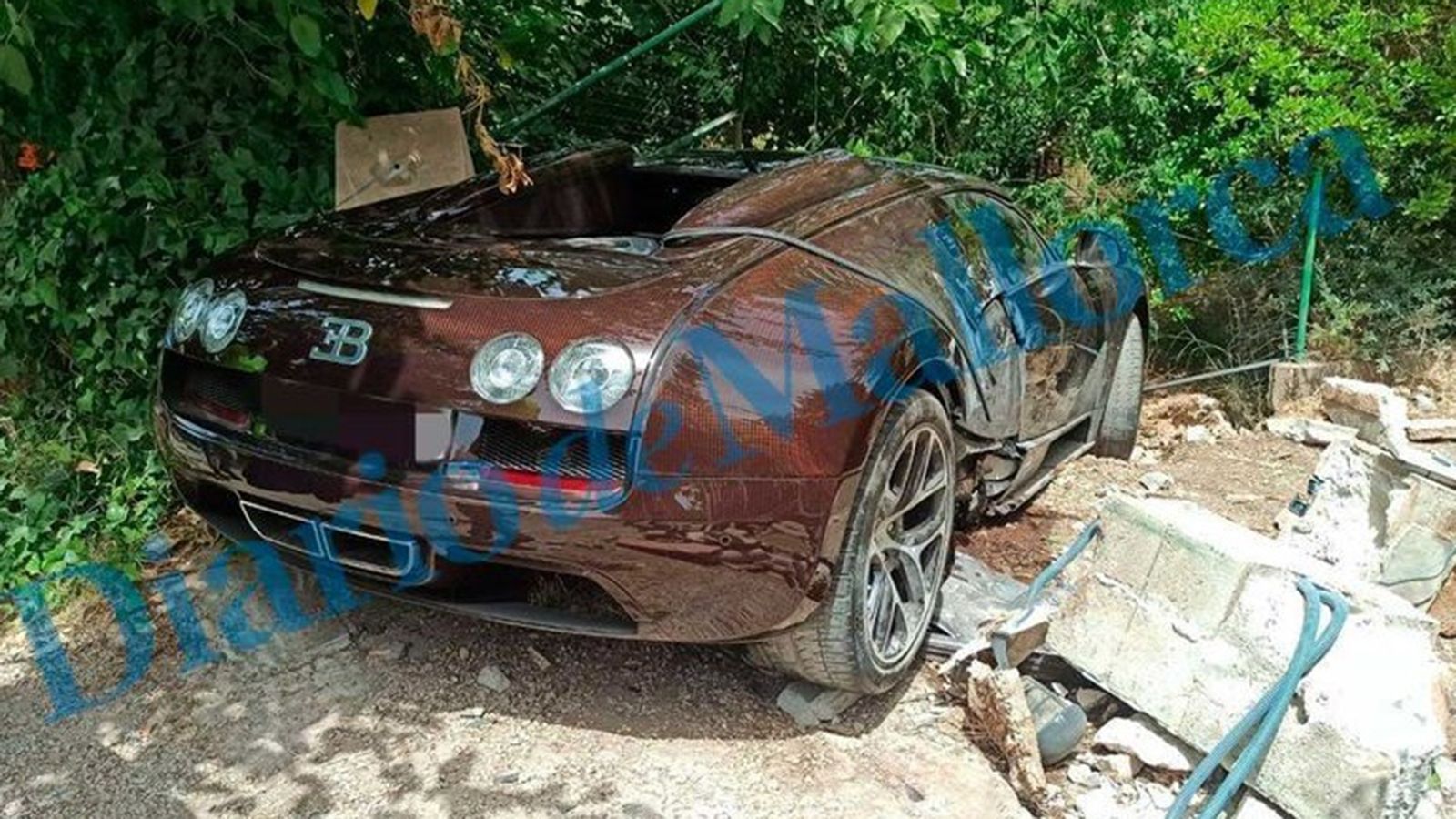 Σωματοφύλακας τράκαρε την Bugatti Veyron του Κριστιάνο Ρονάλντο
