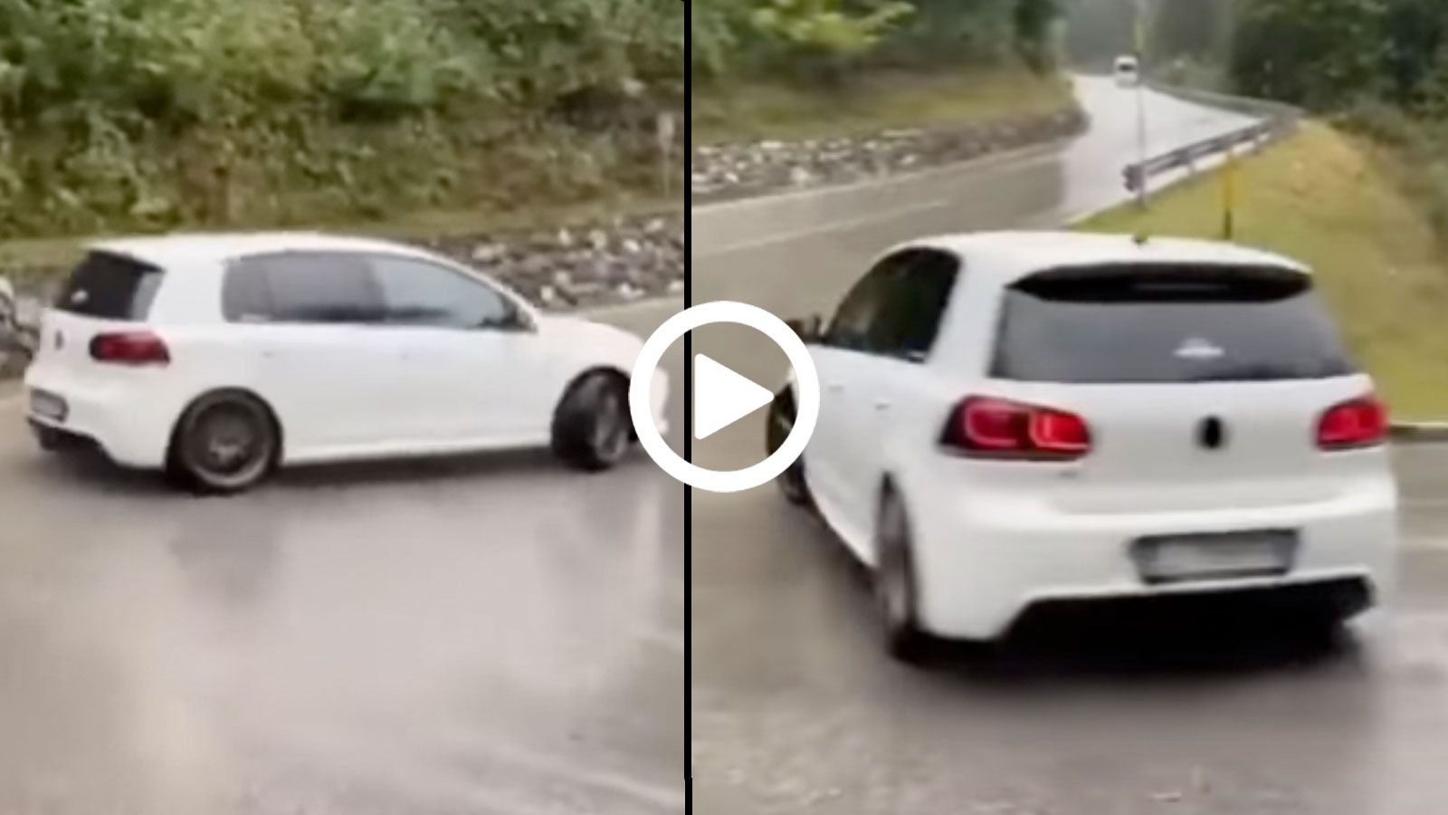 Golf GTI μαθαίνει στις πισωκούνες πως να διπλώνουν στις στροφές