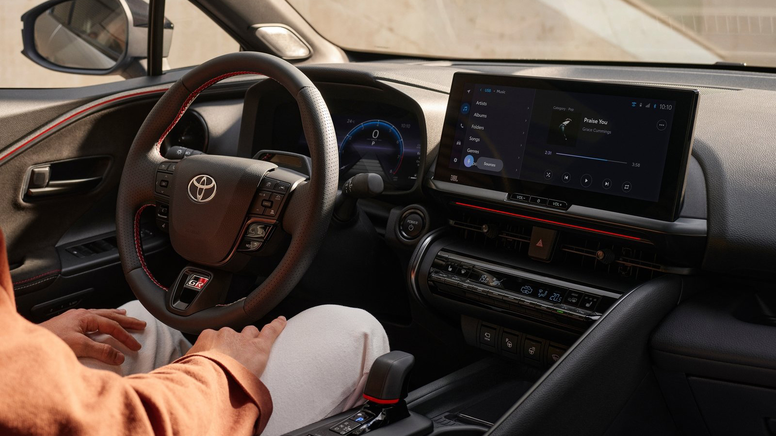 To εσωτερικό του C-HR.