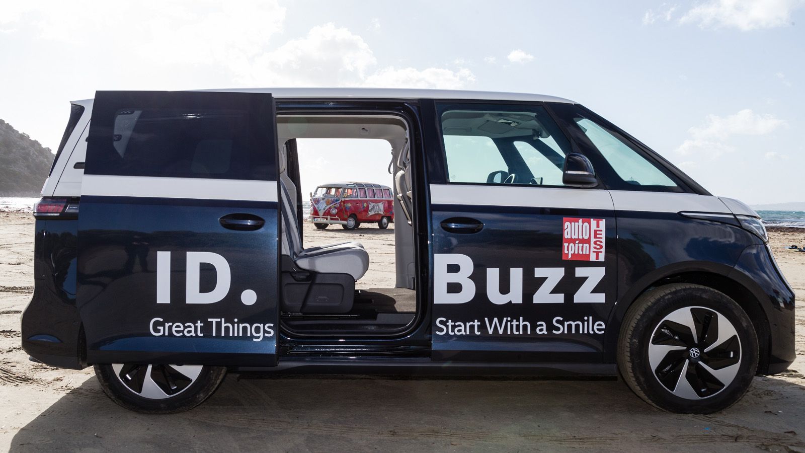 Το ID.Buzz είναι απόγονος του θρυλικού Bulli. Στόχος να γίνει το νέο Iconic αυτοκίνητο της μάρκας.