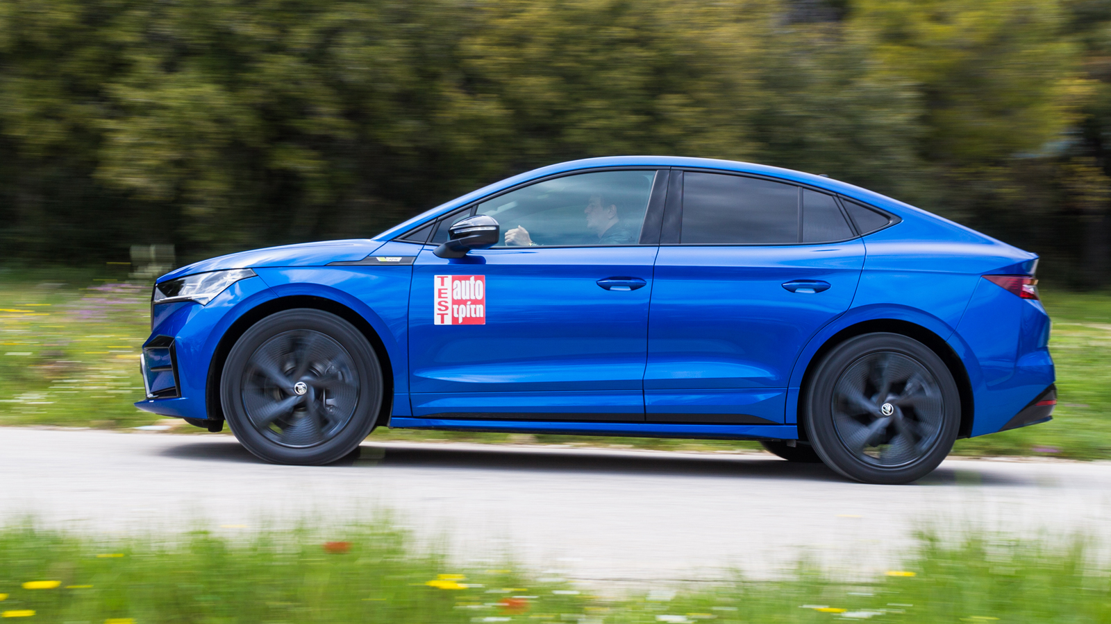 Η «μαγκιά» των ηλεκτρικών με το ξεπέταγμα με την άμεσα διαθέσιμη ροπή αποτυπώθηκε (και) στις ενδιάμεσες επιδόσεις του Enyaq Coupe RS (3,1 δλ. για το 6