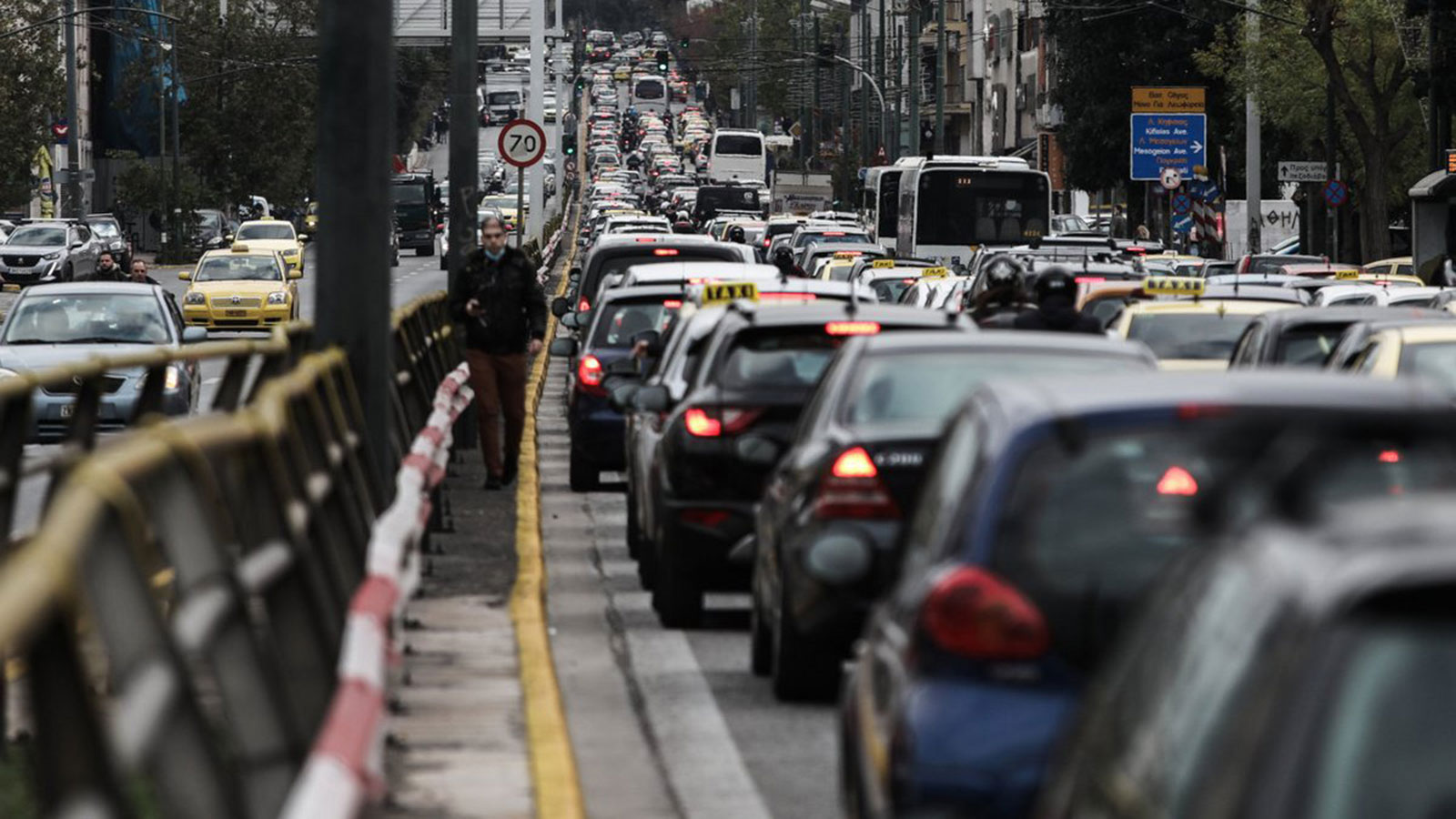 Αθήνα: 6η χειρότερη πόλη σε μποτιλιάρισμα στην Ευρώπη