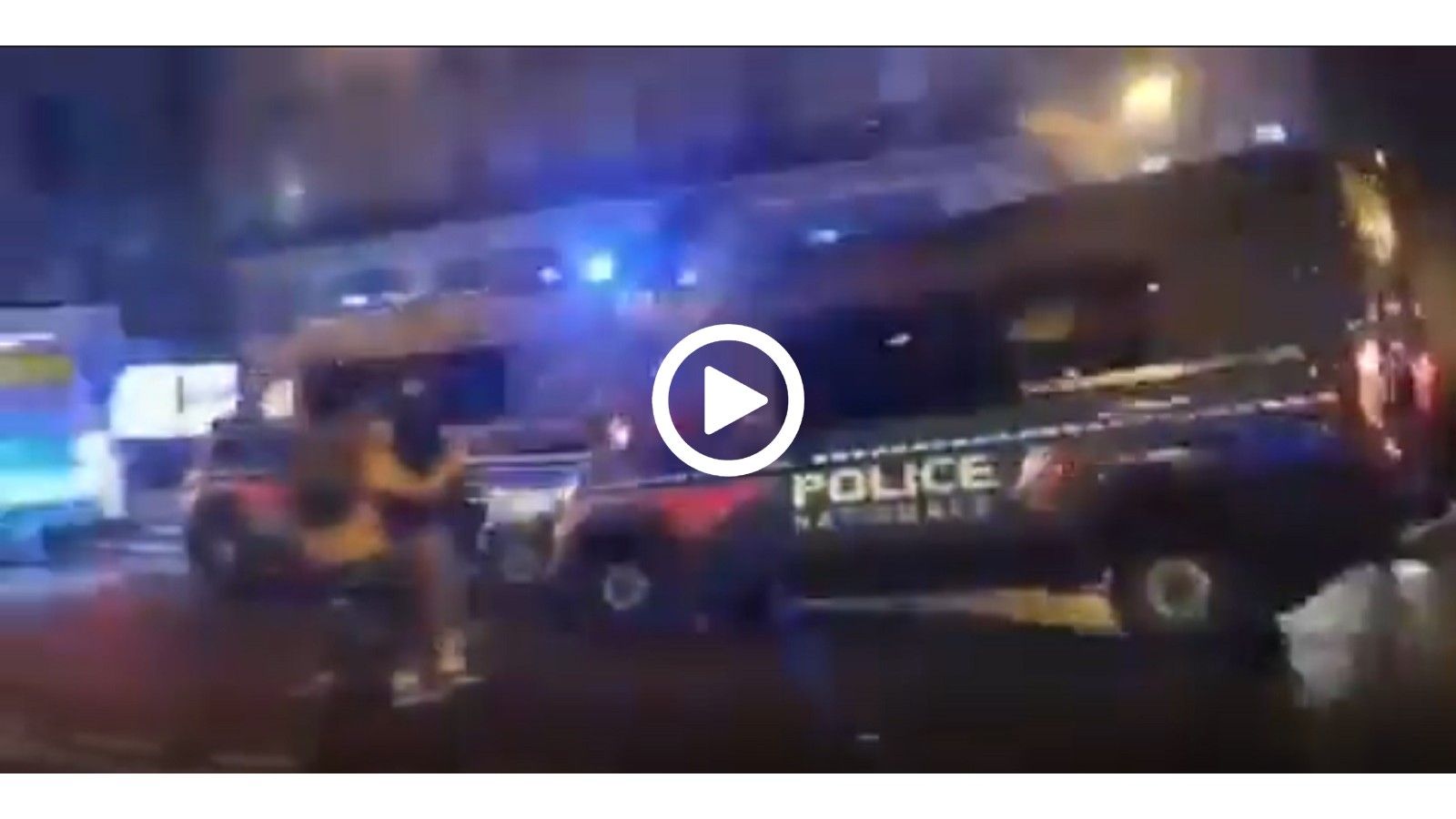 VIDEO: Καραμπόλα αστυνομικών αυτοκινήτων στη Γαλλία