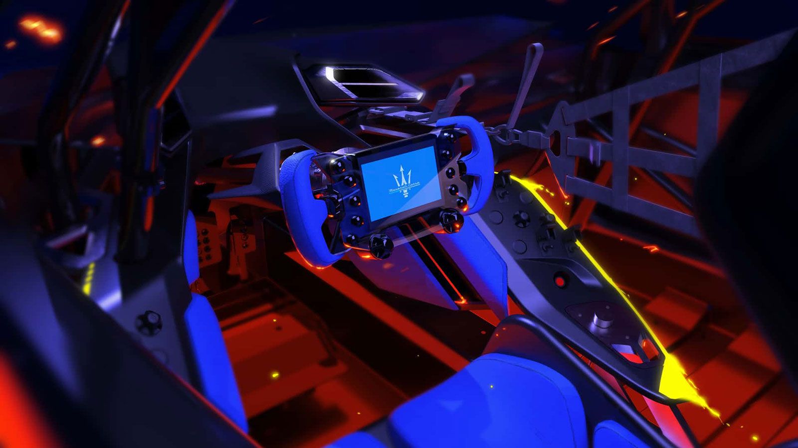 Όλο το αμάξωμα είναι φτιαγμένο από ανθρακονήματα, ρίχνοντας το τελικό βάρος στα 1.250 κιλά.