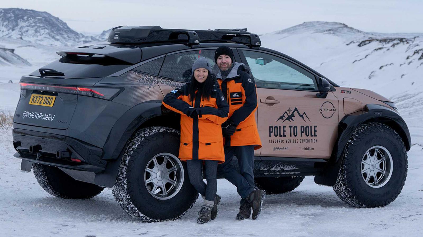 Αυτό είναι το Nissan Ariya που θα πάει από το βόρειο στο νότιο πόλο!