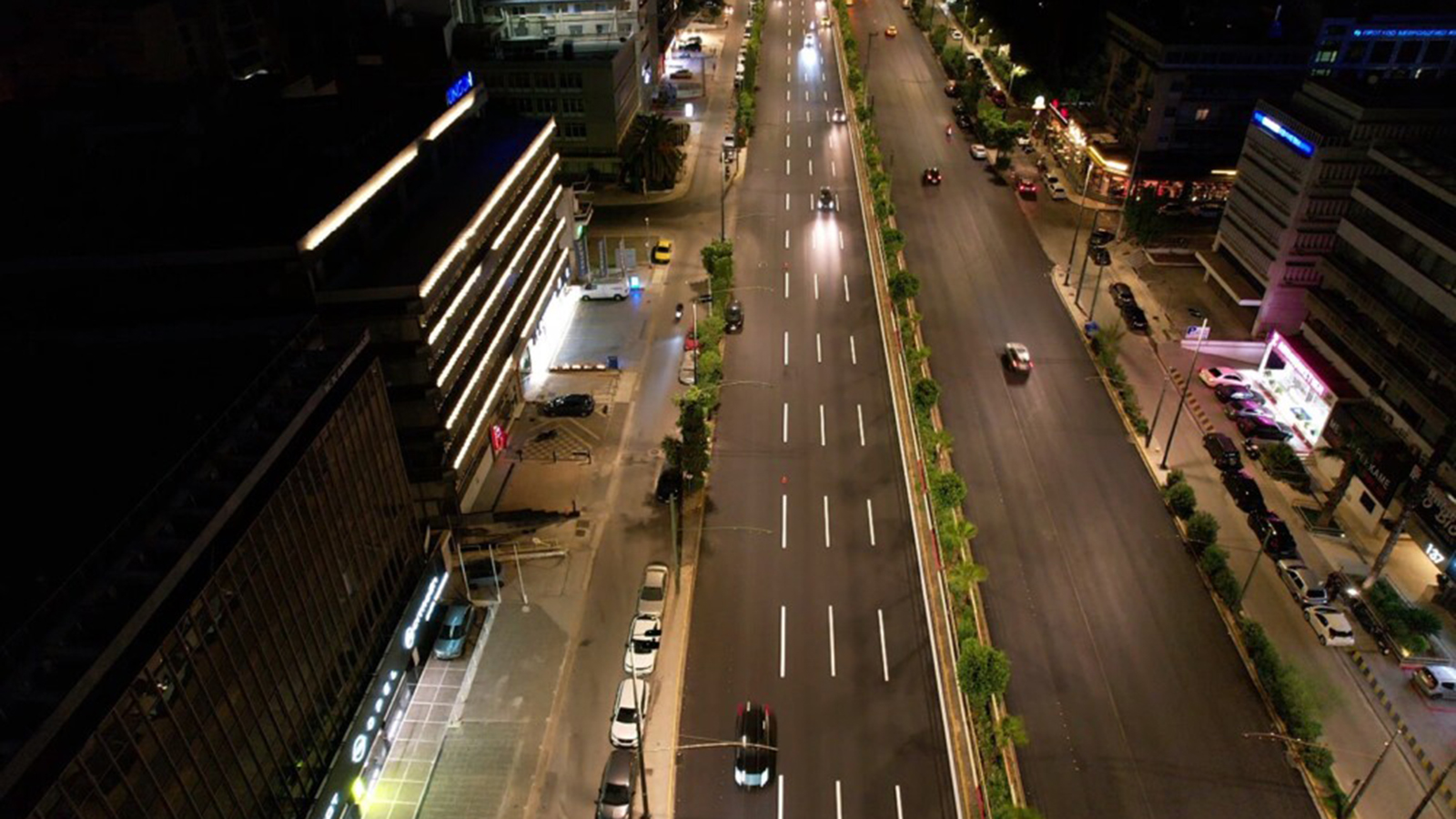 Ολοκληρώνονται οι εργασίες διαγράμμισης σε Λ. Βουλιαγμένης & Ποσειδώνος