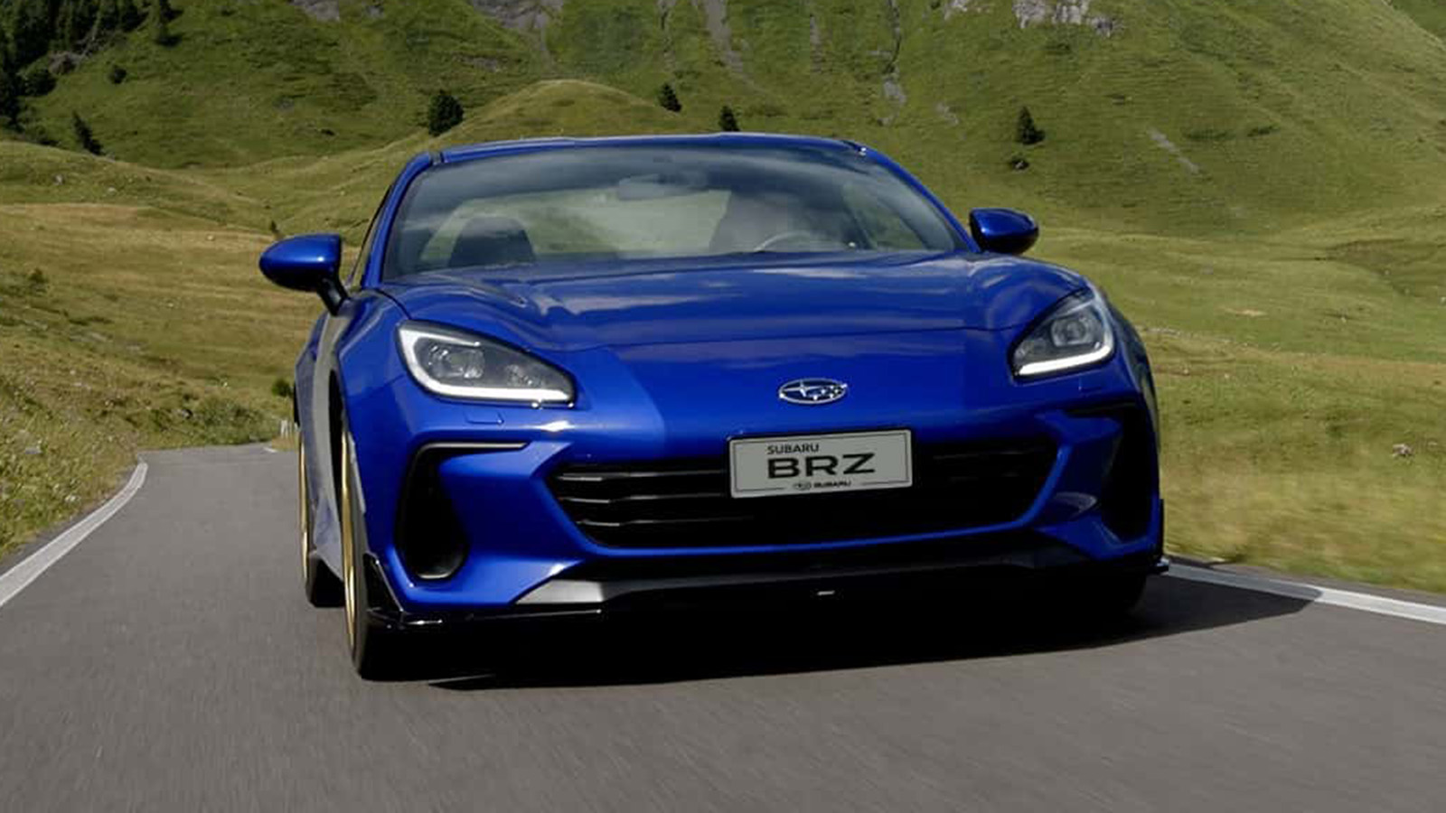 Νέο Subaru BRZ Touge με χρυσές OZ ζάντες και STI bodykit 