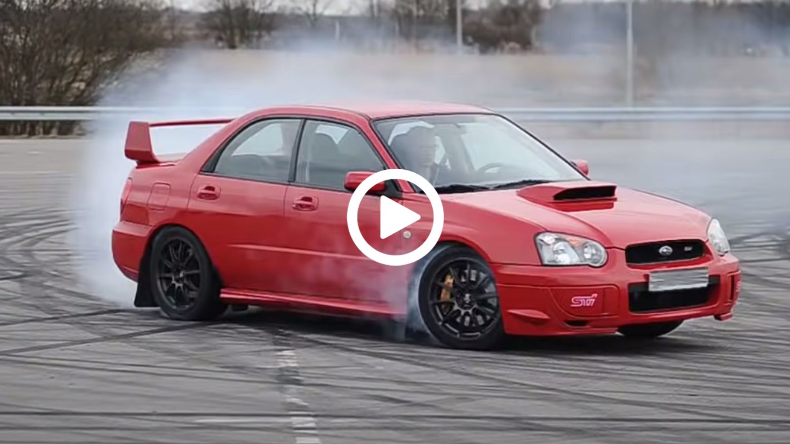 Subaru Impreza STi τινάζει τα πέταλα μετά από κακοποίηση