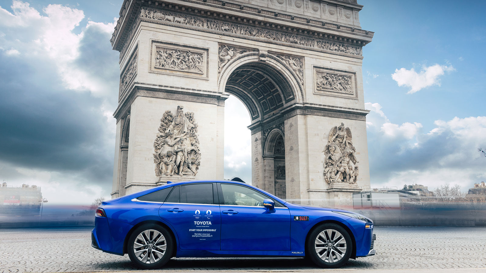 500 Toyota Mirai πάνε στους Ολυμπιακούς Αγώνες στο Παρίσι!