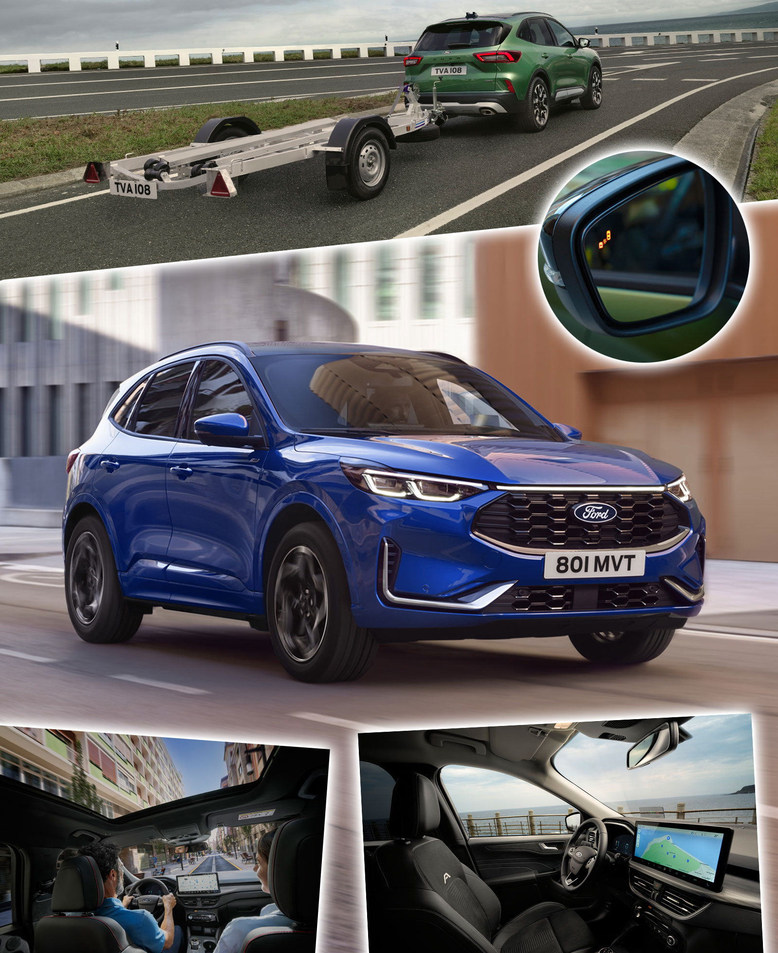 Ανανεωμένο Ford Kuga: Τα 5 βασικά του πλεονεκτήματα