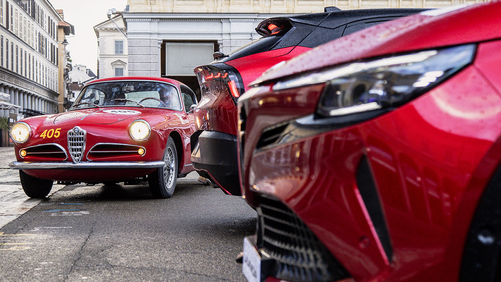 Το παρών στο 1000 Miglia δίνει και η Alfa Romeo χ.