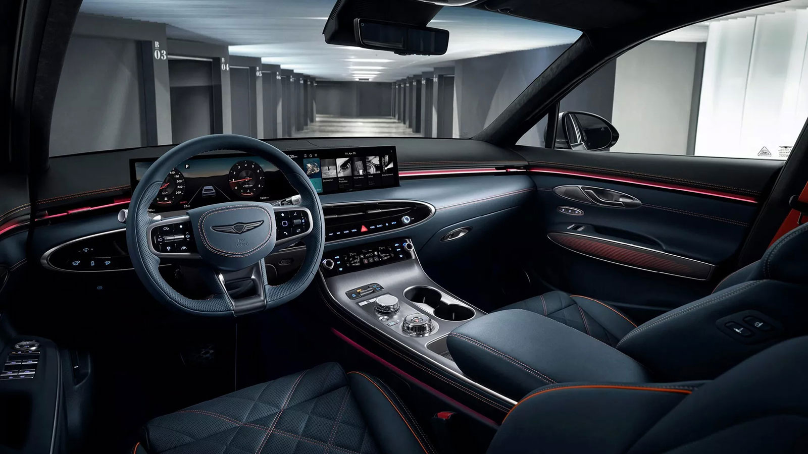 Ανανεωμένο με νέα 27άρα οθόνη το Genesis GV70