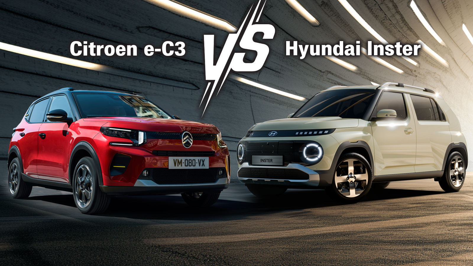 Citroen e-C3 Vs Hyundai Inster - Και ηλεκτρικά και κάτω από 20 χιλιάρικα