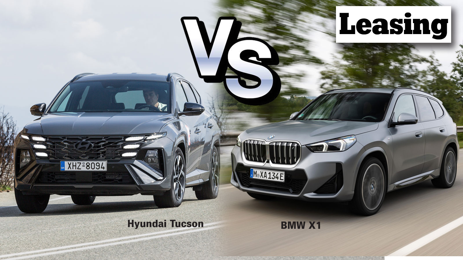 Ήπια υβριδικά με leasing: Hyundai Tucson ή BMW X1;