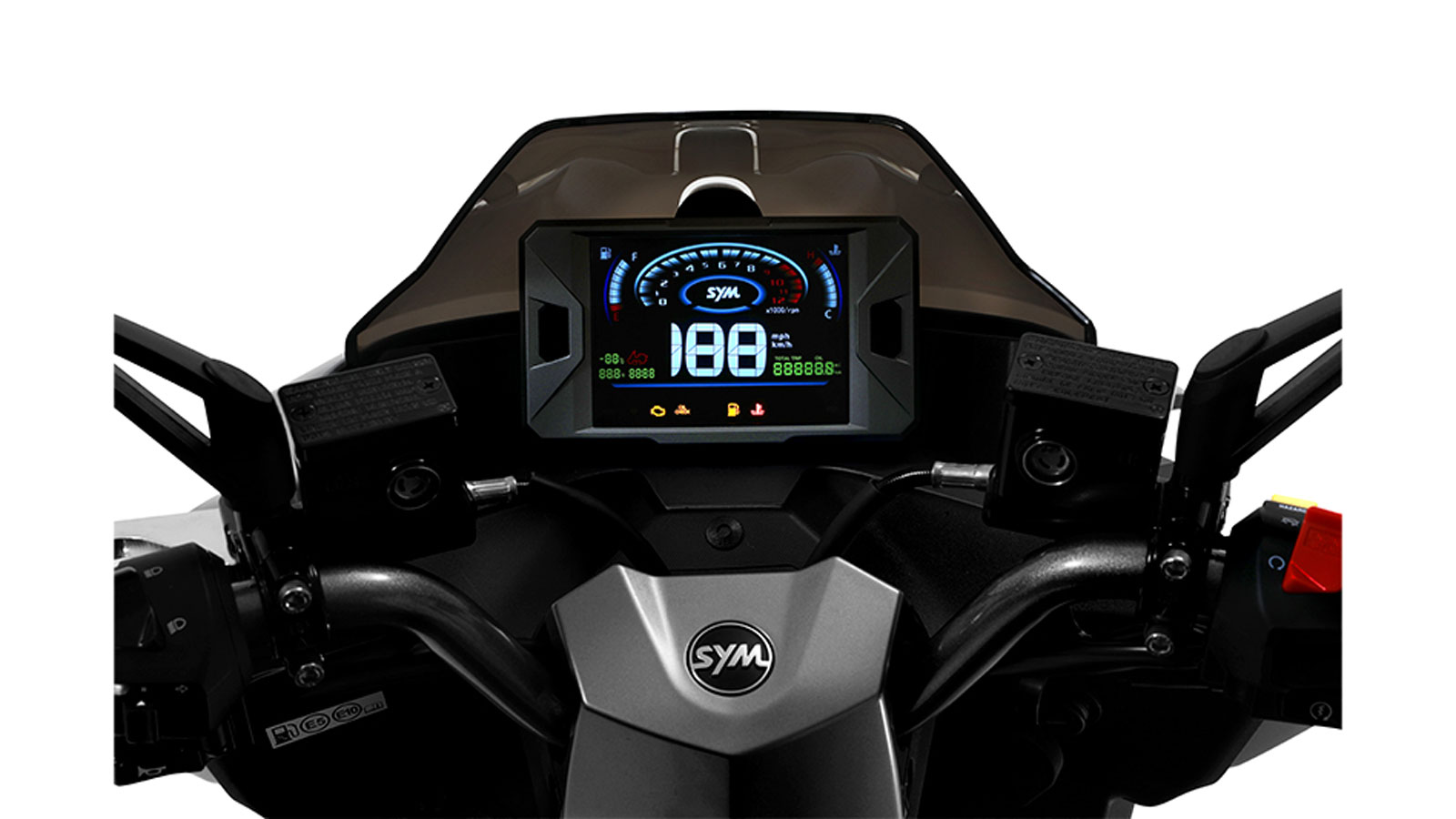 Jet 14 Evo ABS από την Sym, Euro5+ προδιαγραφών