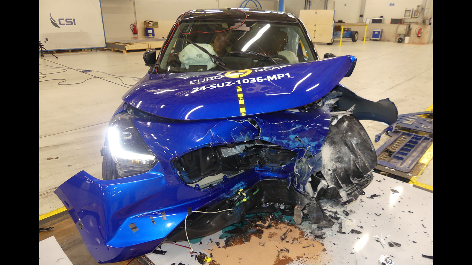 Το Suzuki Swift στην προστασία των παιδιών αποδείχθηκε κατώτερο των προσδοκιών με βαθμολογία 65%, όταν το δεύτερο χειρότερο απ΄ όσα δοκιμάστηκαν φέτος