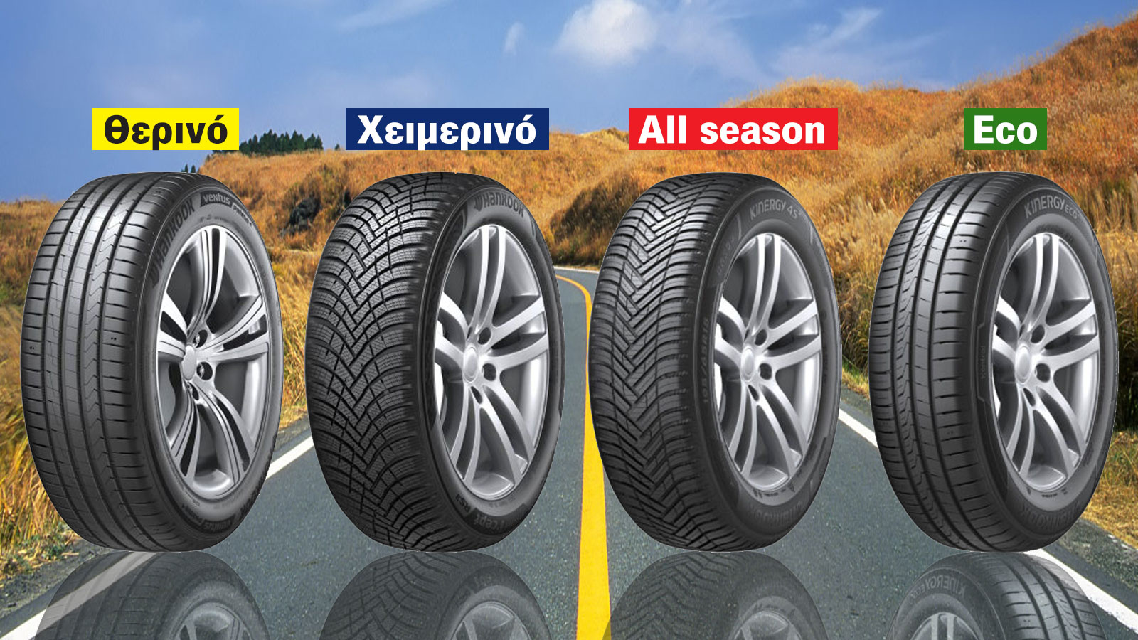 Αν ψάχνω λάστιχα Hankook: τι επιλέγω - τι αποφεύγω;