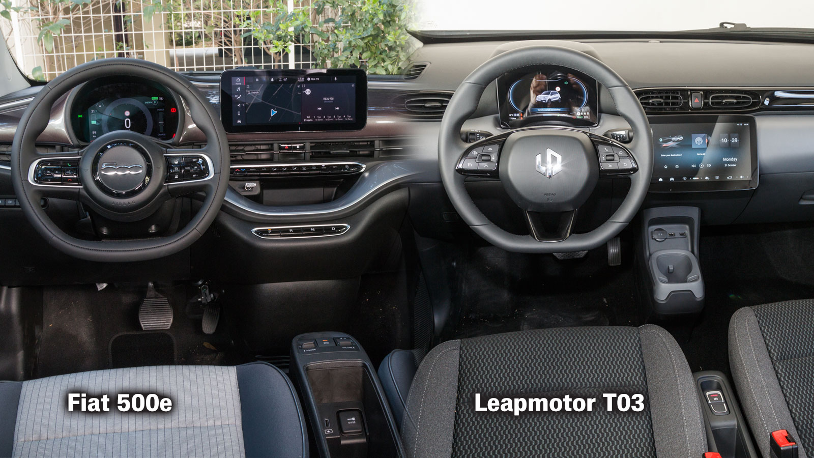 Ηλεκτρικά πόλης για 300 χλμ. αυτονομίας: Fiat 500e & Leapmotor T03