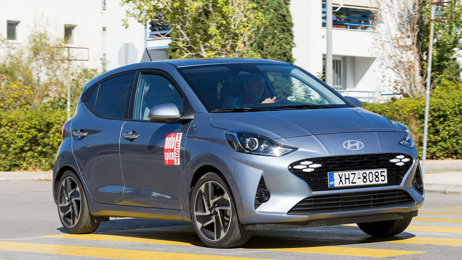 Τo Hyundai i10 είναι το καλύτερο μίνι μοντέλο σε φρένα. Έχει 3 μέτρα καλύτερη επίδοση από το δεύτερο (Aygo X) και 8 μέτρα καλύτερα από το χειρότερο τη