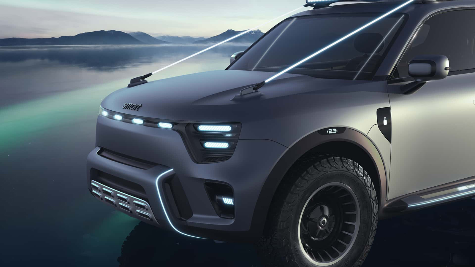 Το Concept #5 προλογίζει το επόμενο ηλεκτρικό SUV της smart 