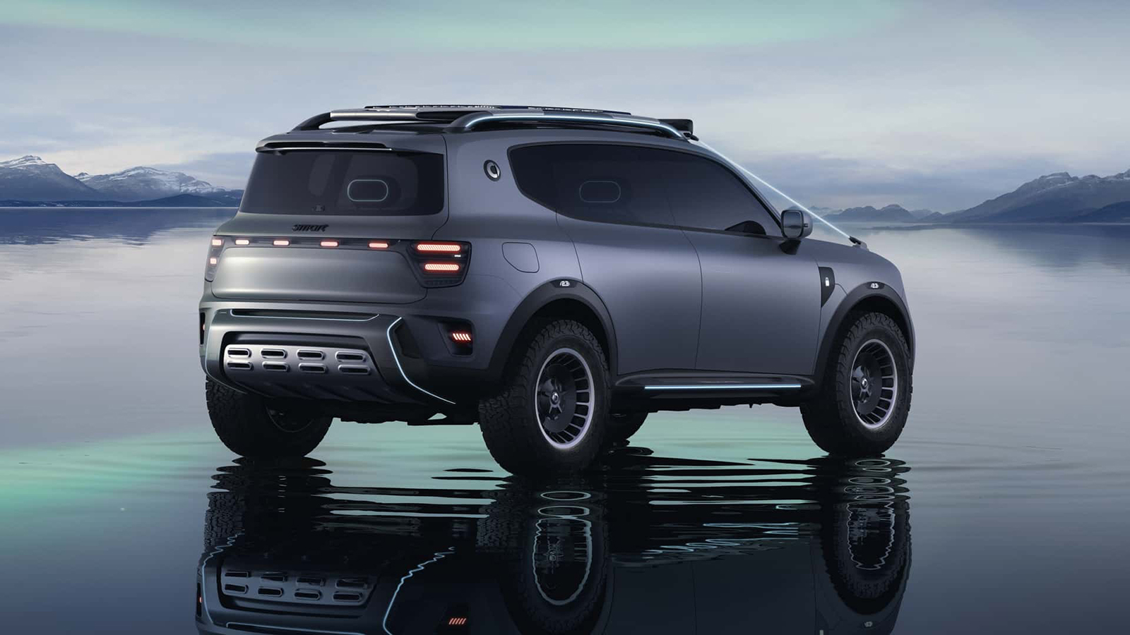 Το Concept #5 προλογίζει το επόμενο ηλεκτρικό SUV της smart 