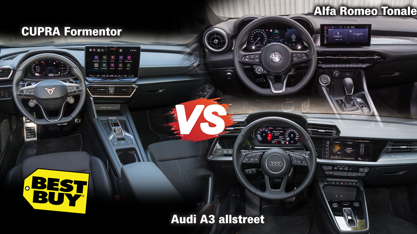 3 σπορτίφ SUV: Alfa Romeo Tonale, CUPRA Formentor ή Audi A3 allstreet;