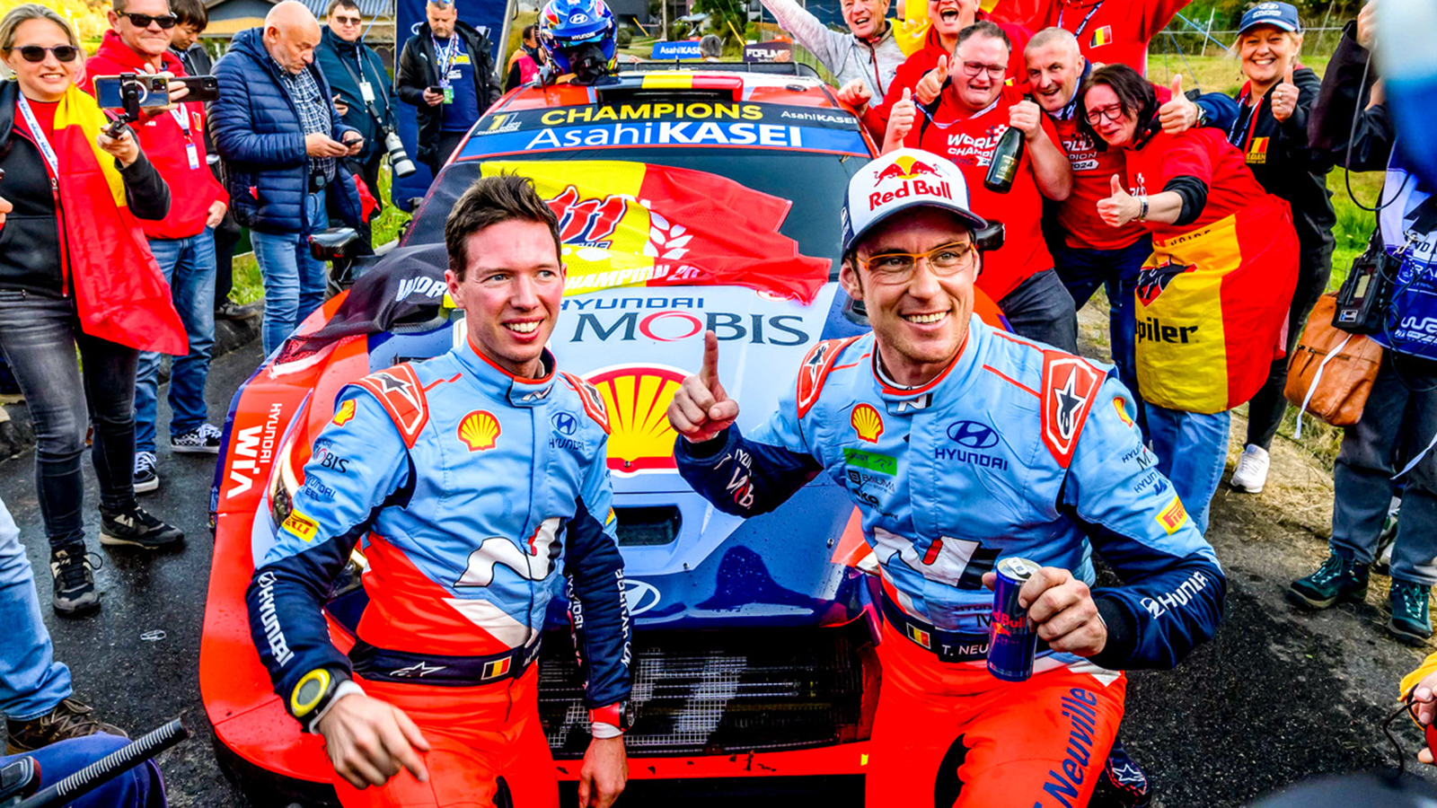 WRC Ιαπωνίας: Πρωταθλητής ο Neuville - 1η στους Κατασκευαστές η Toyota