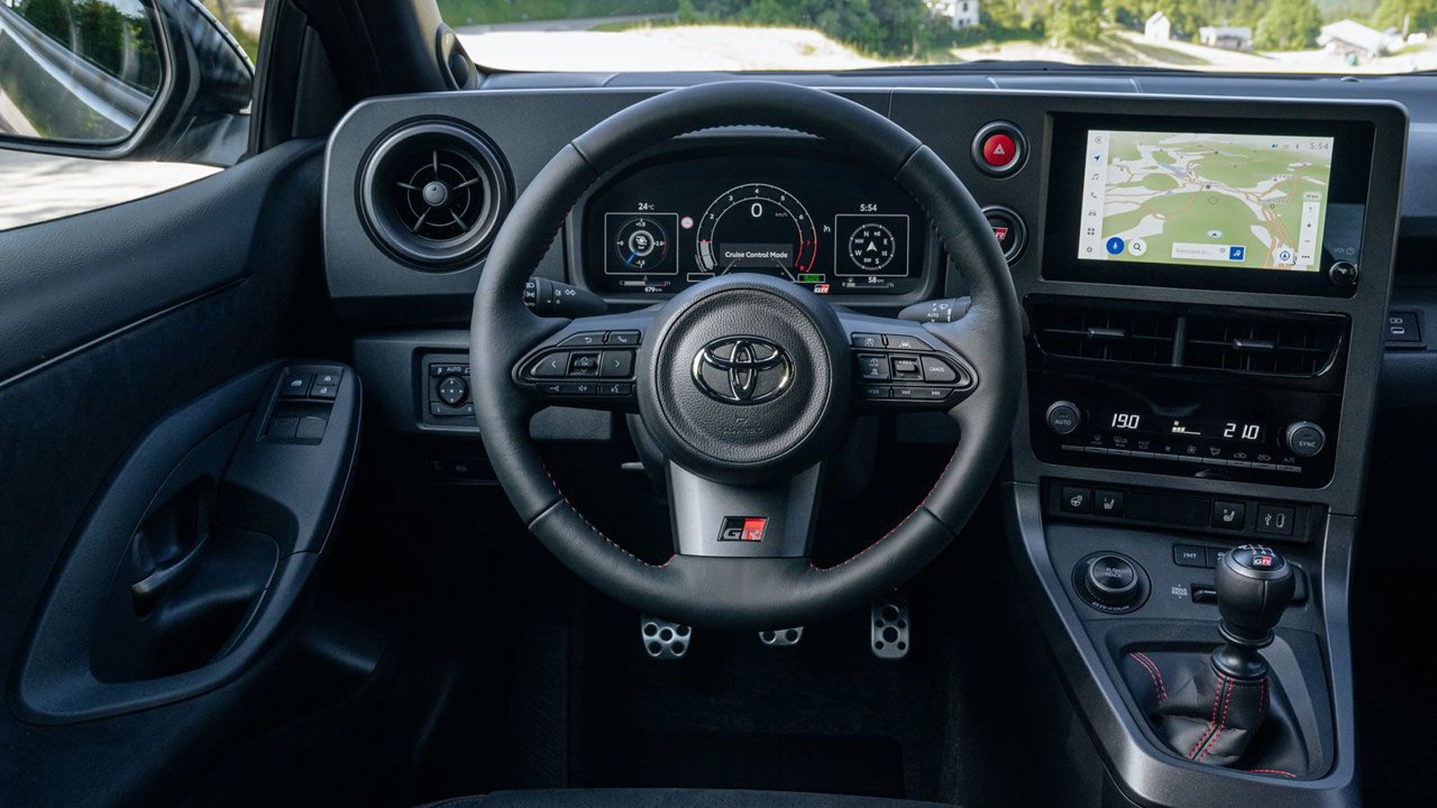 Το εσωτερικό του Toyota GR Yaris