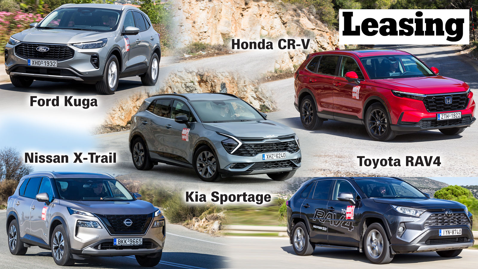 Μεγάλο υβριδικό SUV με leasing: 5 «καλές» προτάσεις