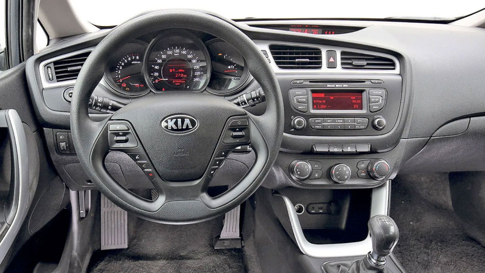 Το εσωτερικό του Kia Ceed