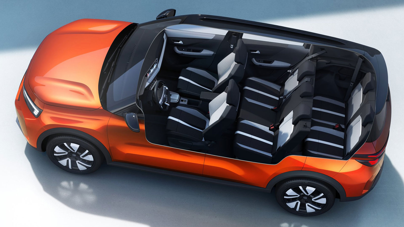 Στην 3η έκδοση GS σε έξτρα εξοπλισμό το mild hybrid Opel Frontera έρχεται και σε 7-θέσια διάταξη, με μία 3η σειρά καθισμάτων.