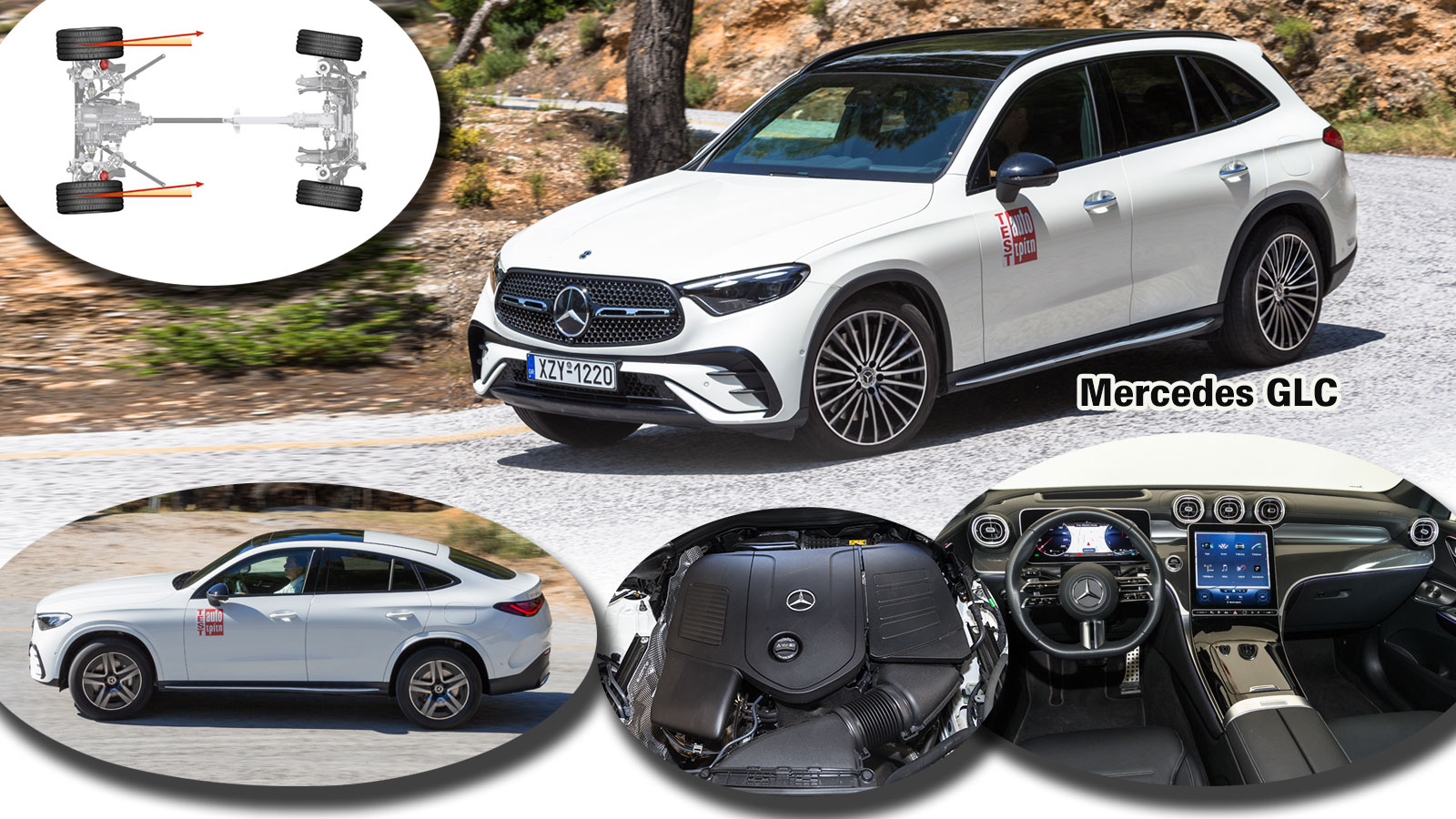 Mercedes GLC: Πολυτελές και επιβλητικό SUV, γεμάτο τεχνολογία