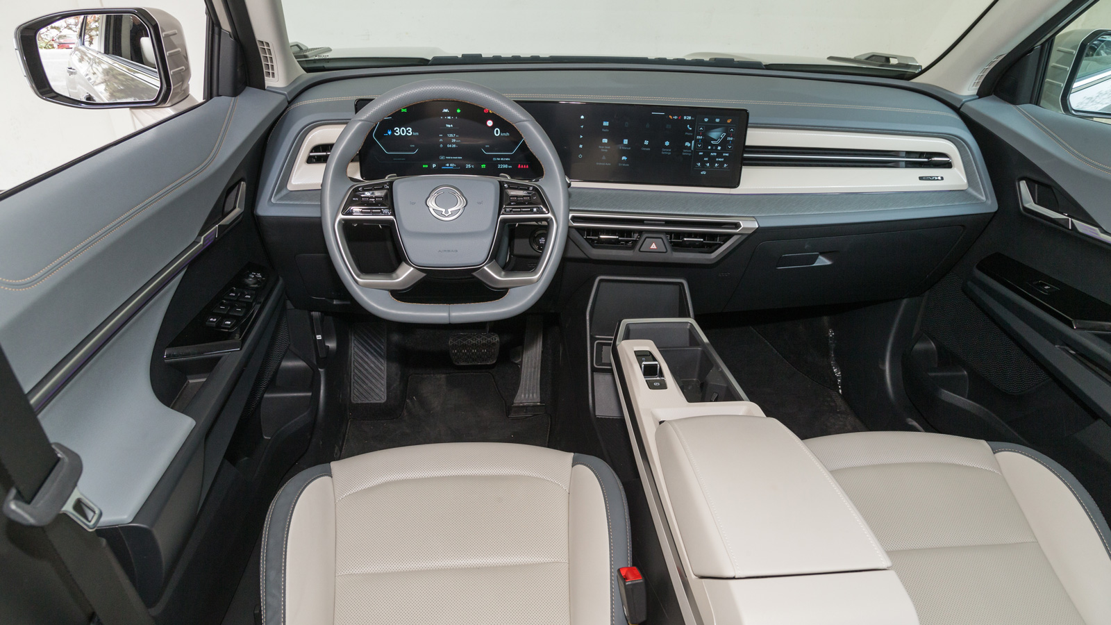 To εσωτερικό του Torres EVX.