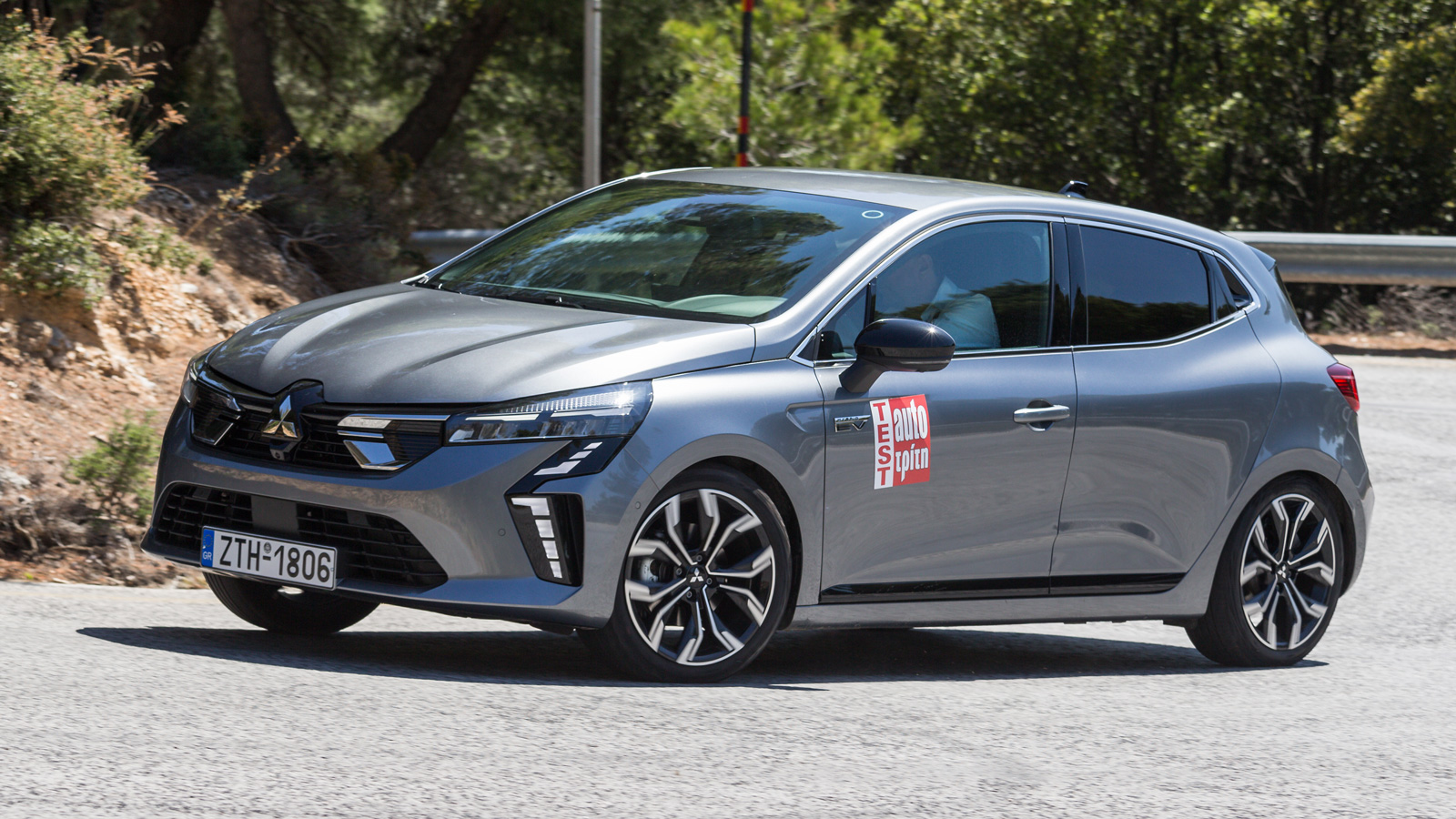 Δοκιμή: Mitsubishi Colt 1,6 Hybrid | Είναι το υβριδικό Renault Clio με σήματα Mitsubishi