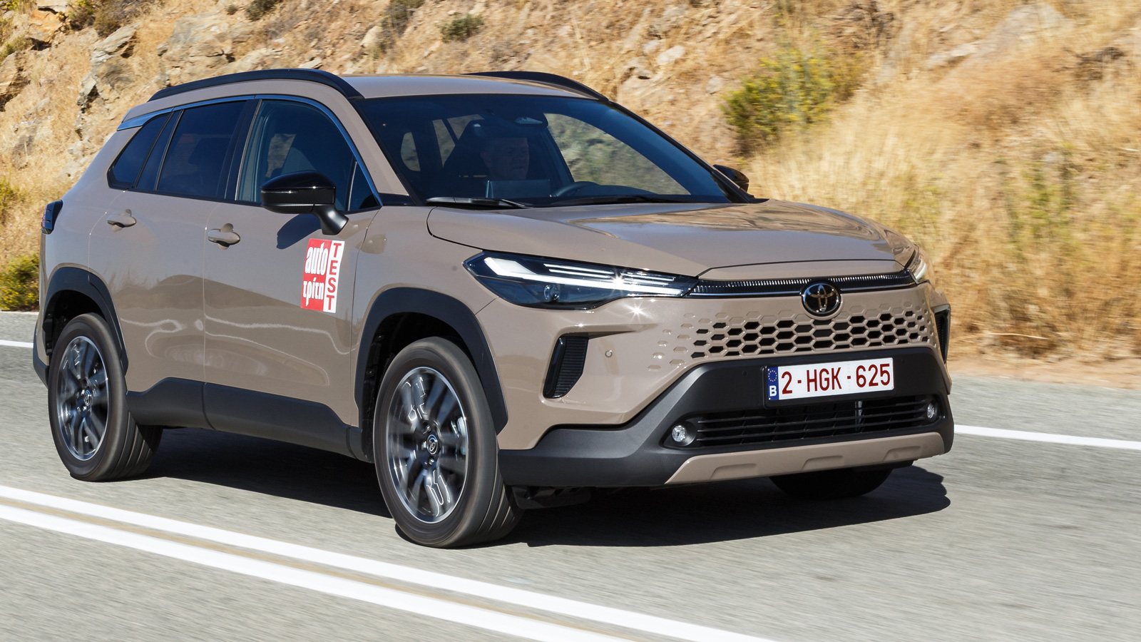 Δοκιμή: Ανανεωμένη Toyota Corolla Cross Hybrid 140 PS