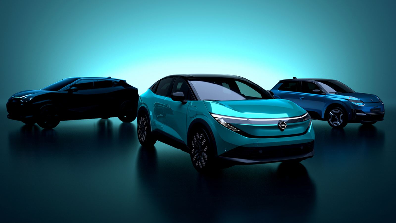 Nissan: Πρώτες εικόνες για τα νέα ηλεκτρικά Micra, LEAF και Juke