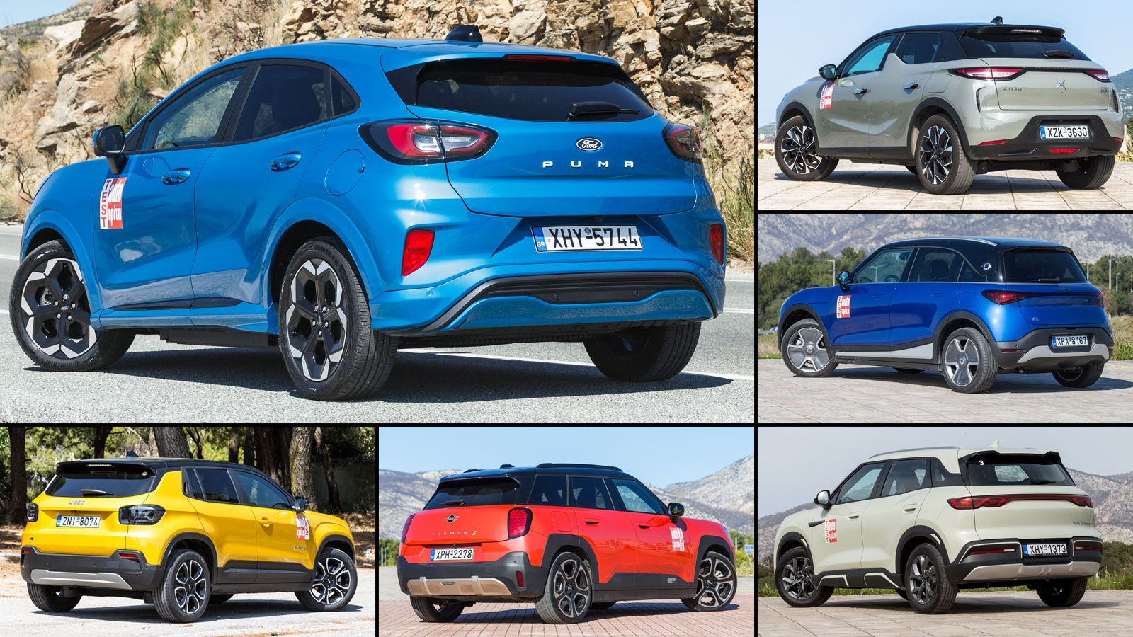 Φωτογραφία του Ford Puma Gen-E απέναντι στον ανταγωνισμό του 