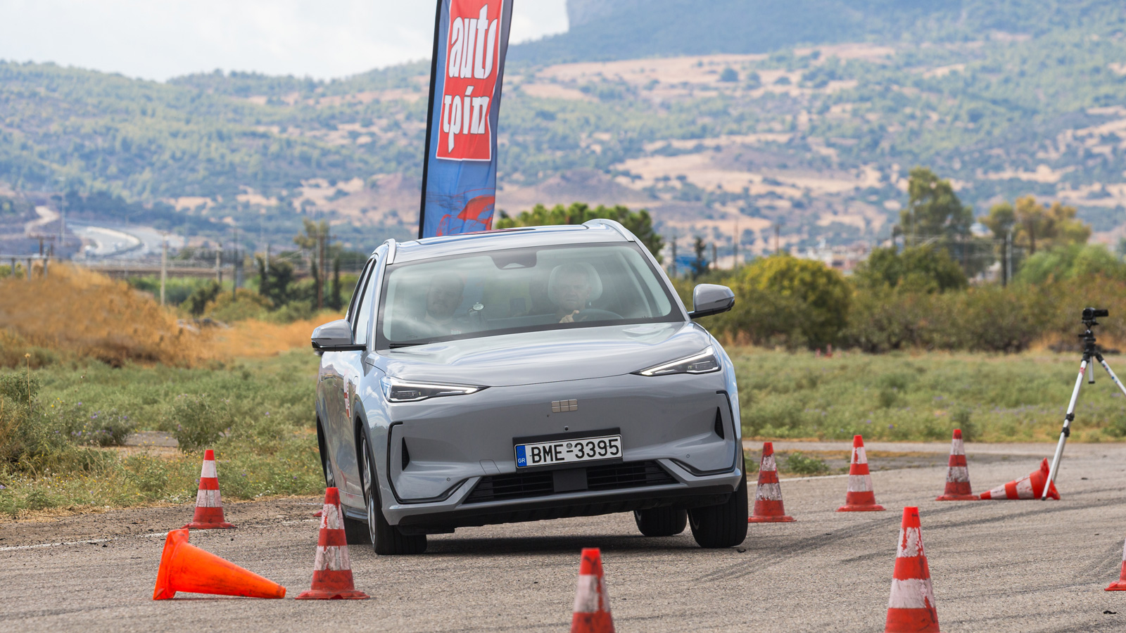 Elk test στο Geely EX5 -Αποτελεσματικό & με άνετη ανάρτηση (+Video)