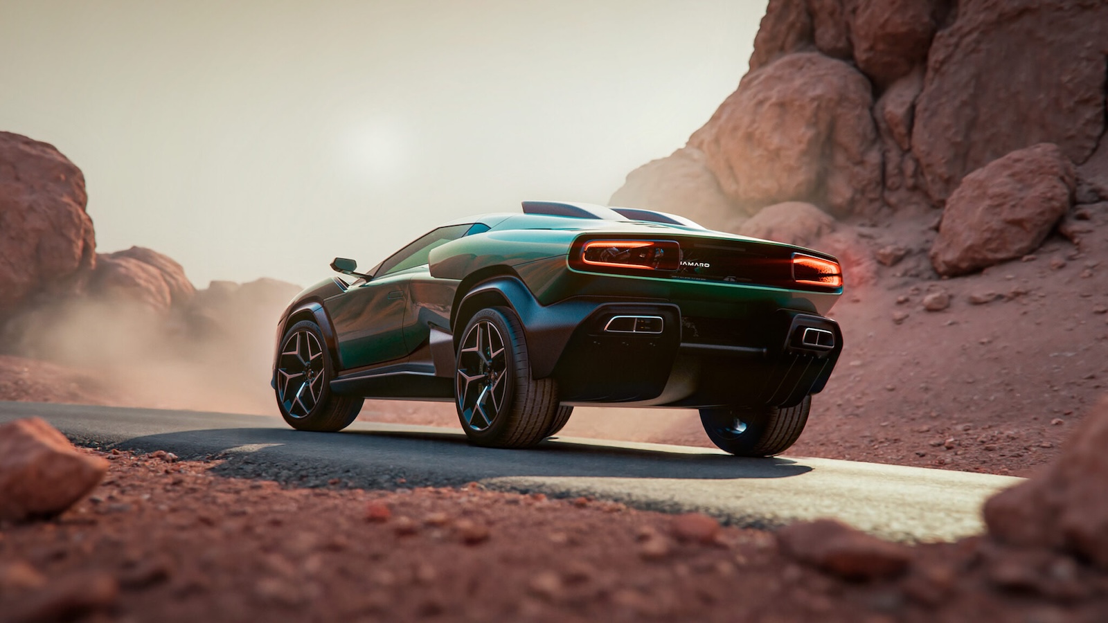 Giamaro Albor: Το «παράλογο» hypercar των 2000 ίππων με έμπνευση από τον Άρη!