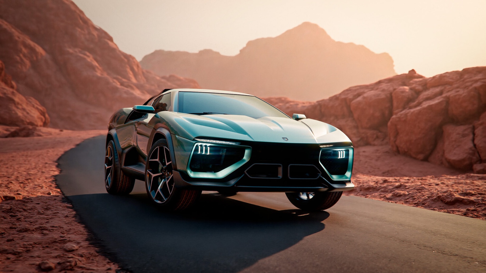 Giamaro Albor: Το «παράλογο» hypercar των 2000 ίππων με έμπνευση από τον Άρη!