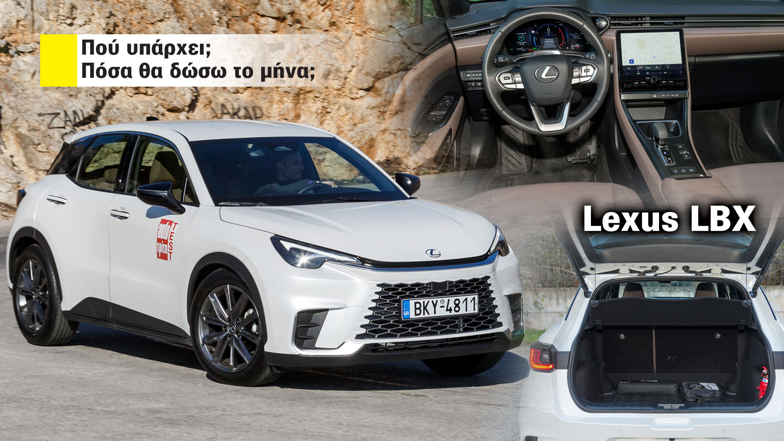 Lexus LBX με Leasing: Πόσο κάνει και πού το βρίσκω;