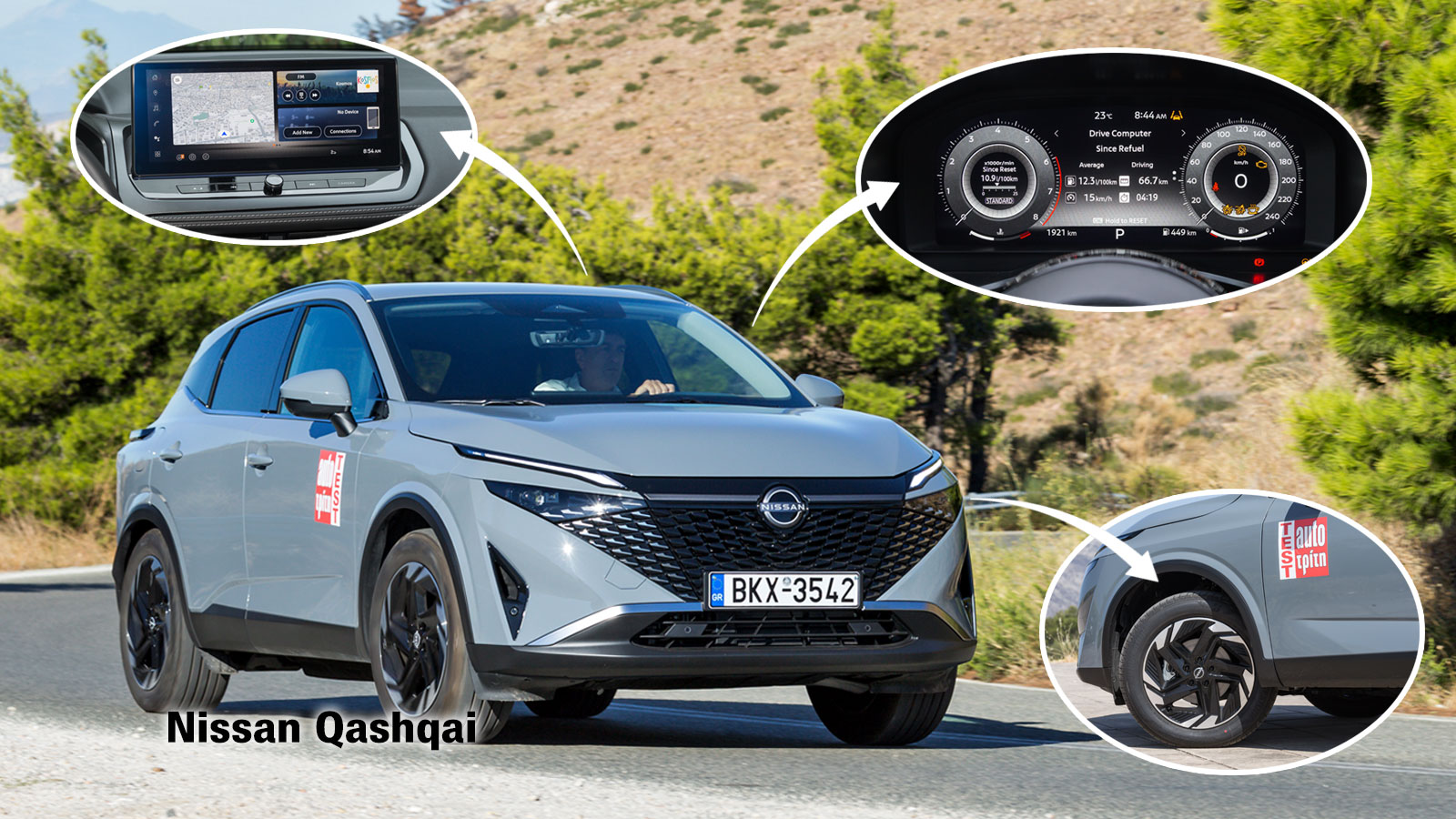 Nissan Qashqai: Τι διαφορετικό προσφέρει κάθε έκδοση εξοπλισμού;