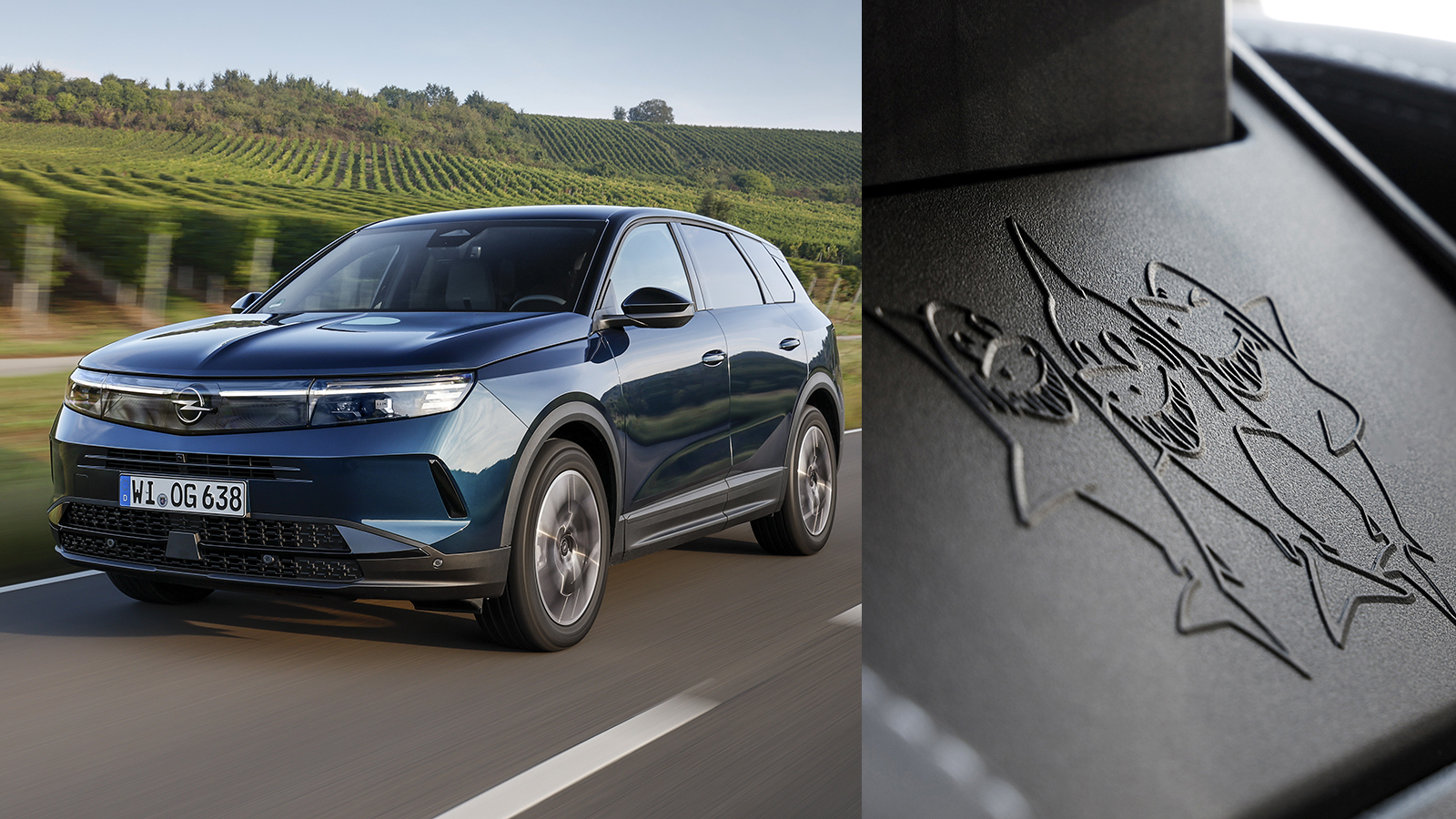 Τι δουλειά έχουν τόσοι καρχαρίες μέσα στο Opel Grandland;