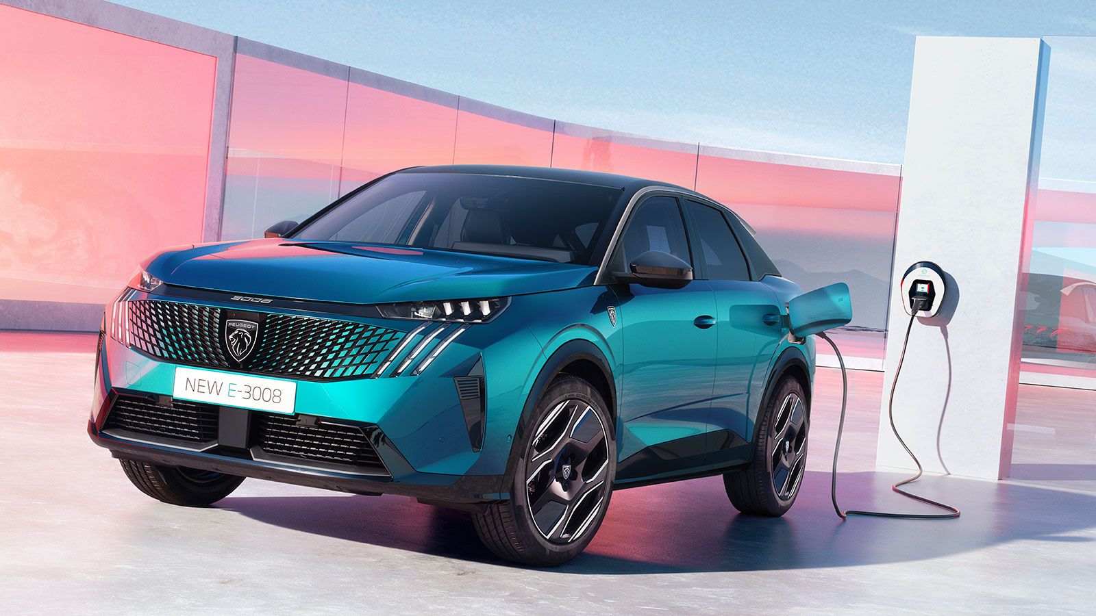 Φωτογραφία Peugeot 3008 σε διαδικασία φόρτισης 