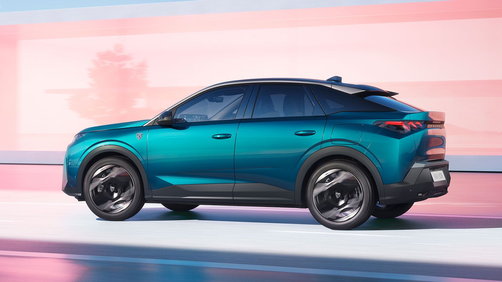 Πλαινή όψη Peugeot 3008