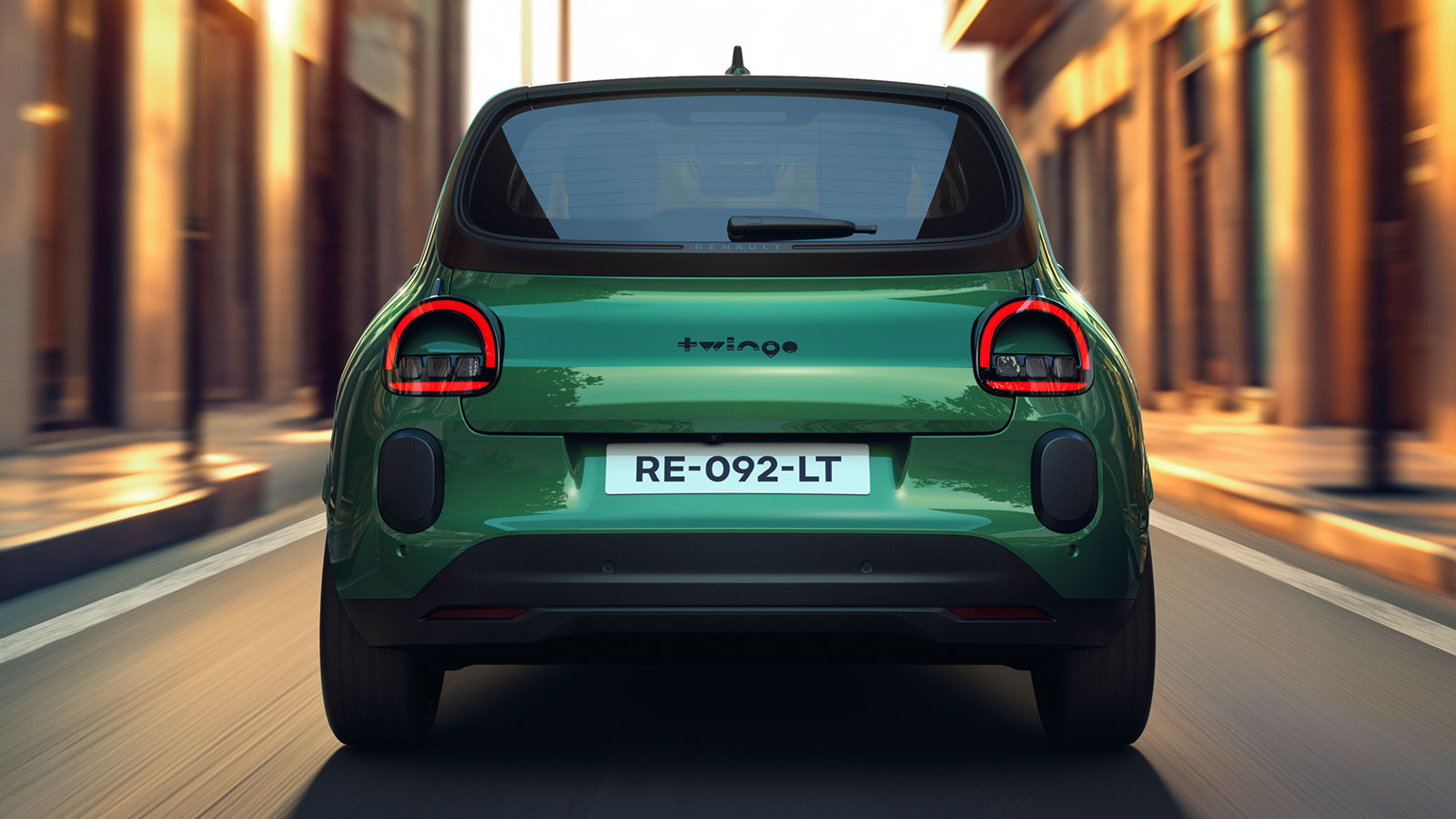 Το νέο Renault Twingo E-Tech Electric (πίσω όψη)