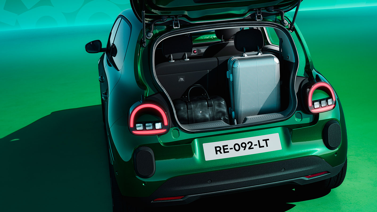 Ο χώρος αποσκευών του Renault Twingo E-Tech Electric 