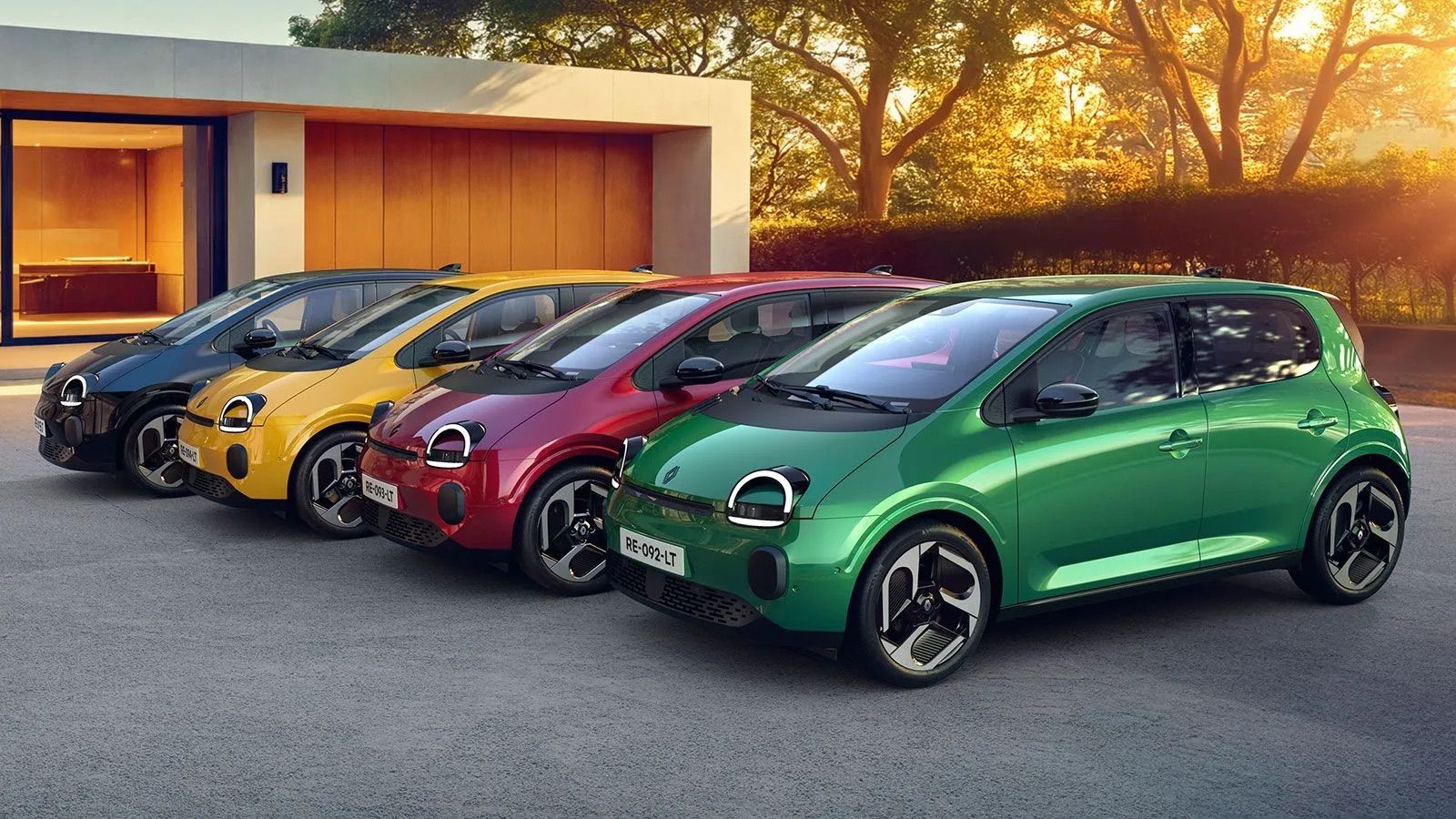 Τα 4 χρώματα του Renault Twingo E-Tech Electric 