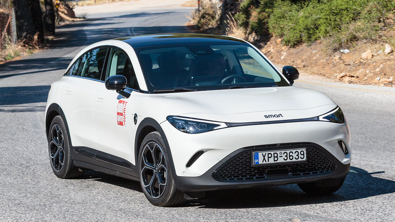 Δοκιμή smart #3 με 272 ίππους και πισωκίνητο