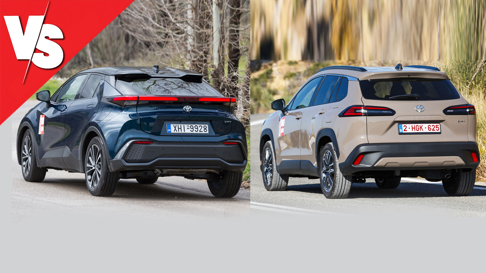Toyota C-HR και Corolla Cross: Που μοιάζουν και που διαφέρουν τα δύο οικογενειακά SUV της Toyota 